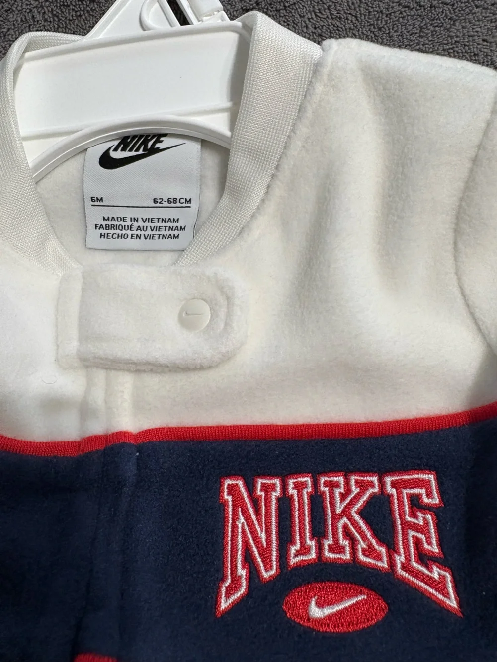 Nike cozy white